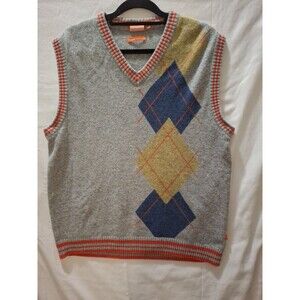 PARX Premium Lambswool Multicolor Men's Vest Size L